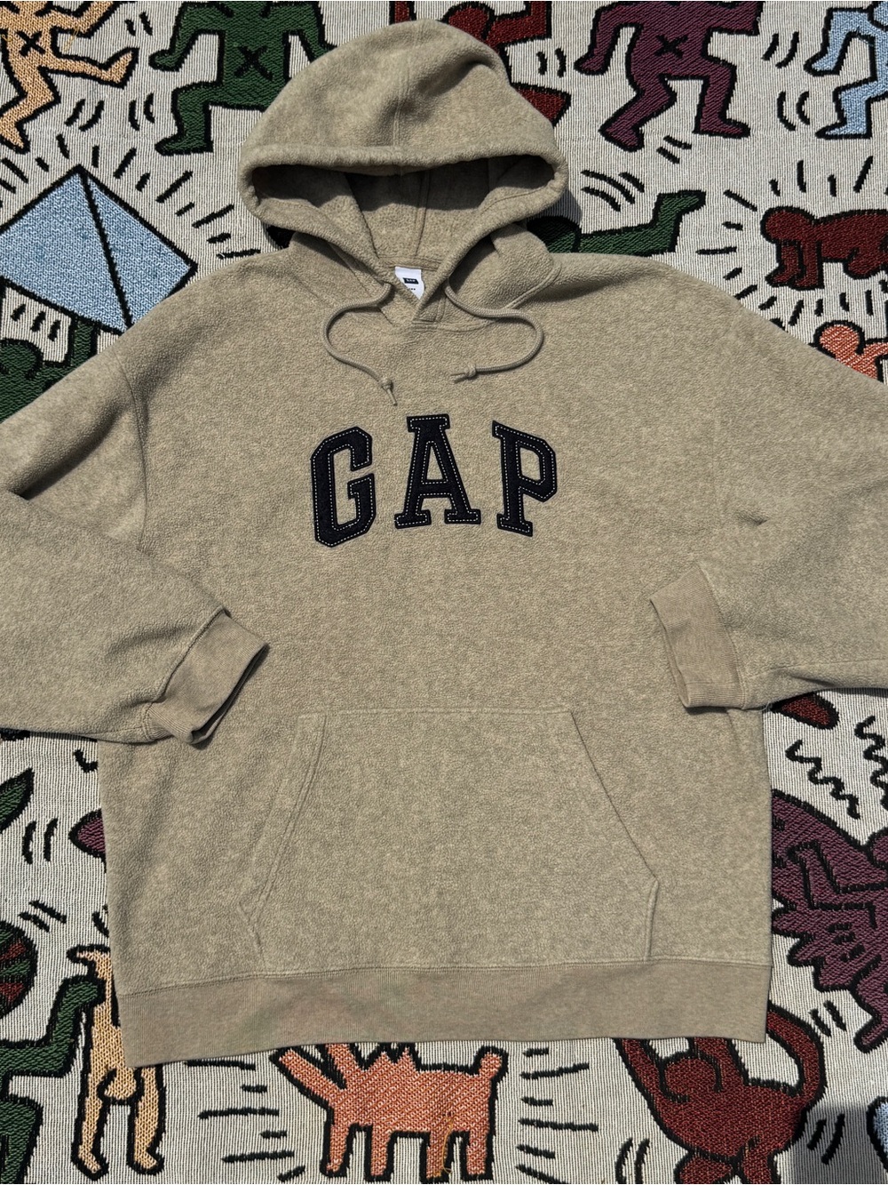 GAP Oatmeal Pullover Hoodie